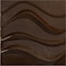 Ekena Millwork 19 5/8in. W x 19 5/8in. H Wave EnduraWall Decorative 3D Wall Panel Covers 2.67 Sq. Ft. WP20X20WVAMB - alternate 1